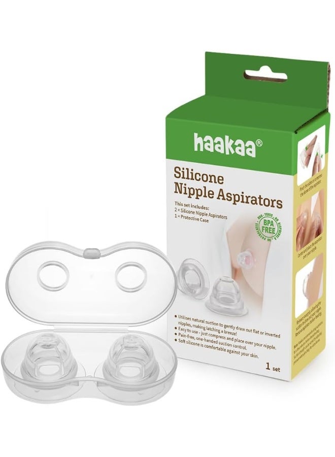 هاكا Haakaa Silicone Nipple Aspirators - Image 1