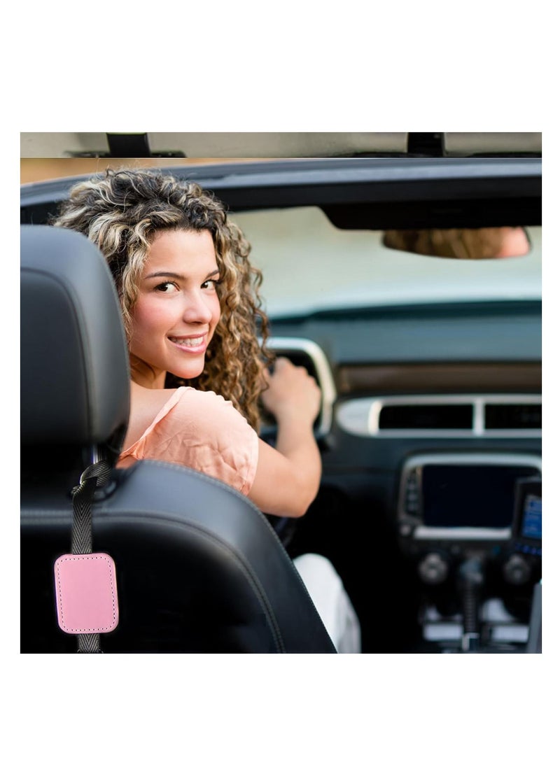 SYOSI - Purse Hooks for Car, 2 Pack Car Purse Holder, Car Headrest Hooks Holders for Car Hanging Purses and Bags Coats Grocery Bag, Backseat Car Organizer Hanger Interior Accessories, Black - Image 1