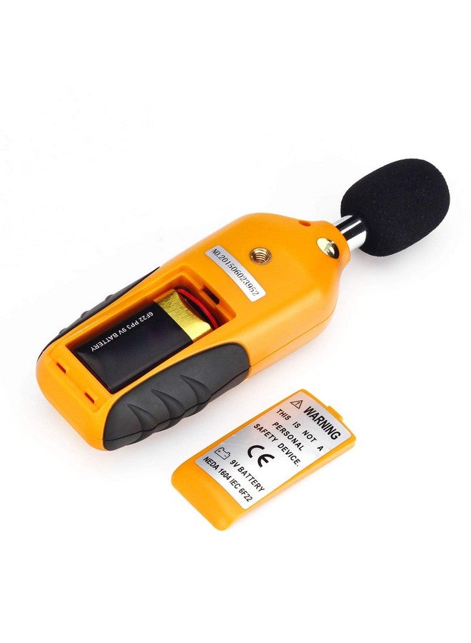 RISEPRO Decibel Meter, RISEPRO® Digital Sound Level Meter 30 - 130 dB Audio Noise Measure Device Backlight MAX/MIN, Data Hold Auto Power Off Dual Ranges HT-80A - Image 3