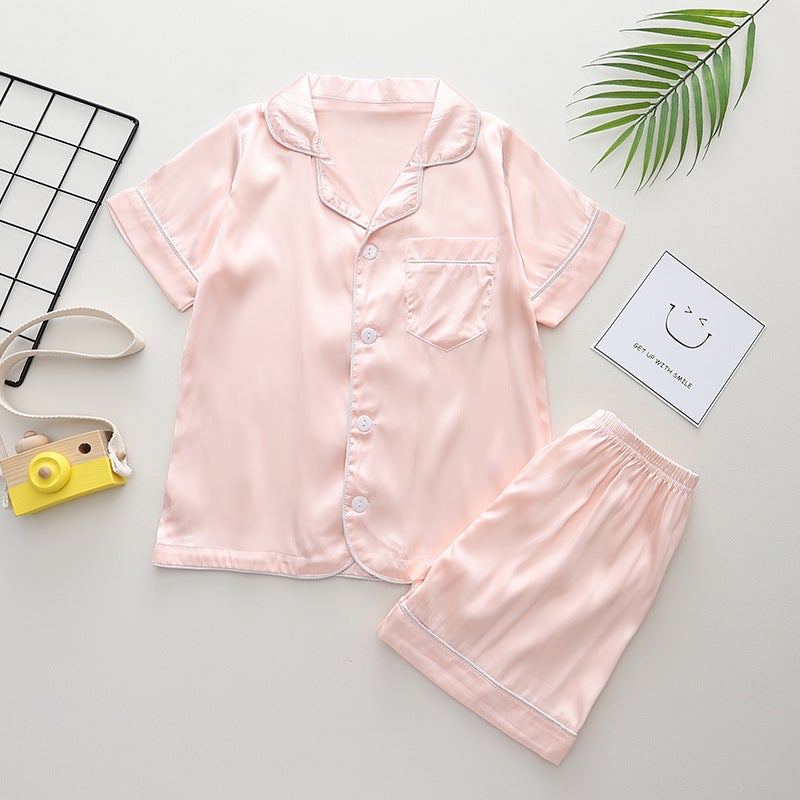 Children'S Printed Home Clothes, Light, Comfortable And Fashionable, Universal Suit Pajamas For Boys And Girls - Image 1