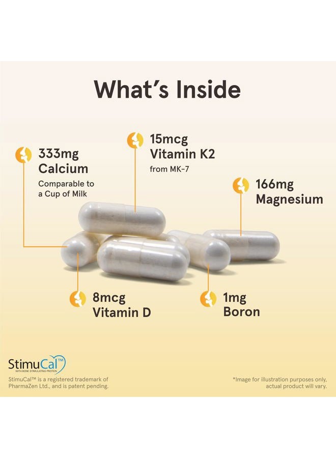 jarrow formulas BoneUp for Bone Density - Vitamin D3 and K2, Calcium Support, 360 Capsules, Promotes Skeletal Nutrition, Up to 60 Days Supply - Image 3
