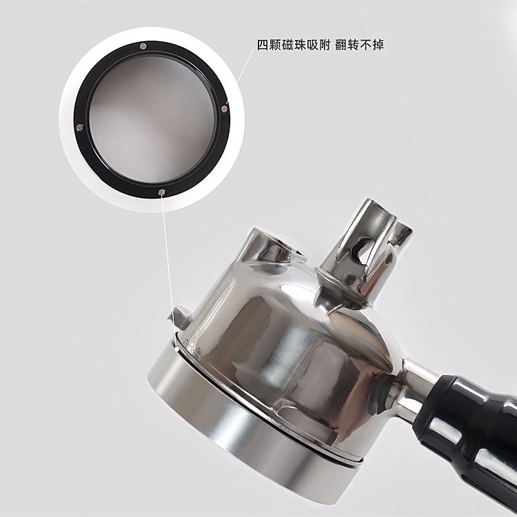 Anti-Fly Powder Powder Ring Italian Grinder Powder Ring Universal Handle Coffee Cloth Powder Powder Ring Quantitative Ring - Image 3