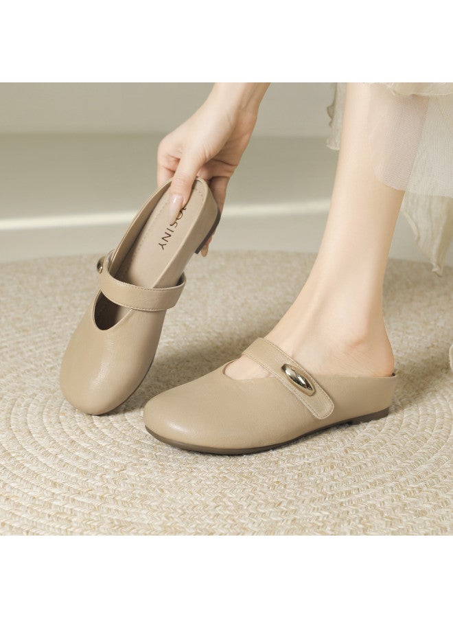 Josiny Women's Platform Slip-on Mules With Hidden Height Increase, 2025 Autumn New Versatile Soft-sole Loafer Yq - Image 2
