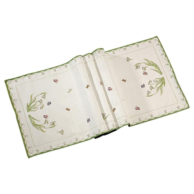 Villeroy & Boch Villeroy  Boch Colourful Spring Runner Snowdrop 