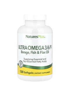 Natures Plus NaturesPlus, Ultra Omega 3/6/9, 120 Softgels  - Image 1