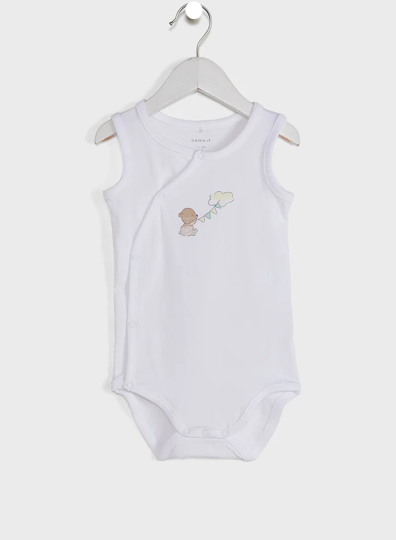 NAME IT Infant 3 Pack Printed Bodysuit