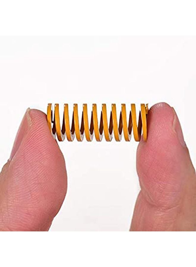 Creality 3D 4-Piece Printer Heated Bed Die Compression Springs  Set Yellow - Image 3