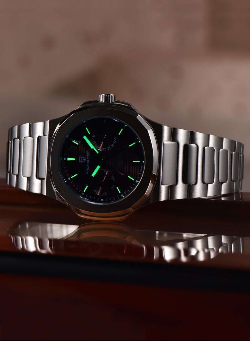 PAGANI DESIGN Women Luxury Quartz Watches, High-Quality Movement, Waterproof, Stainless Steel Strap, Chronograph, Fashionable And Versatile, PD1786 - Image 4