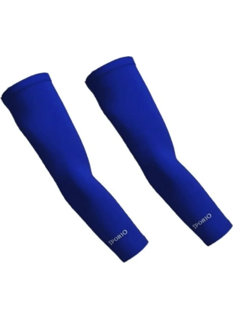 Emre Spor Basketball Volleyball Arm Sleeves 1 Pair Black Tactel Fulla Lycra Professional