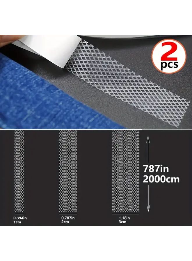 Self Adhesive Iron On Hem Tape 2 Rolls 0.79 Inch No Sew Pants Shortener - Image 3