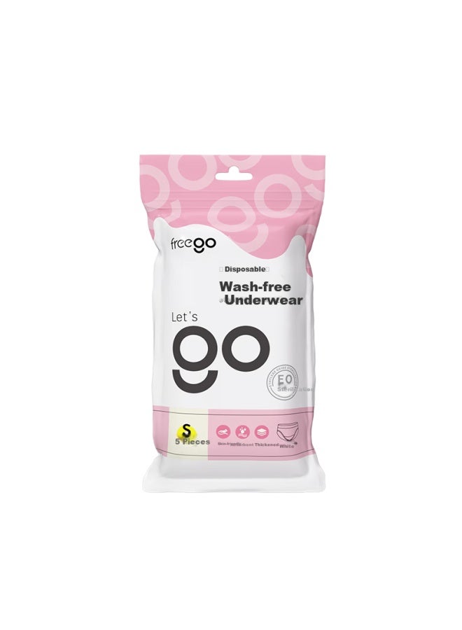 Free Go Freego Disposable Milk Silk Underwear For Women Postpartum Maternity Breathable No-wash Daily Disposable Independent Packaging L Size 10-pack - Image 4
