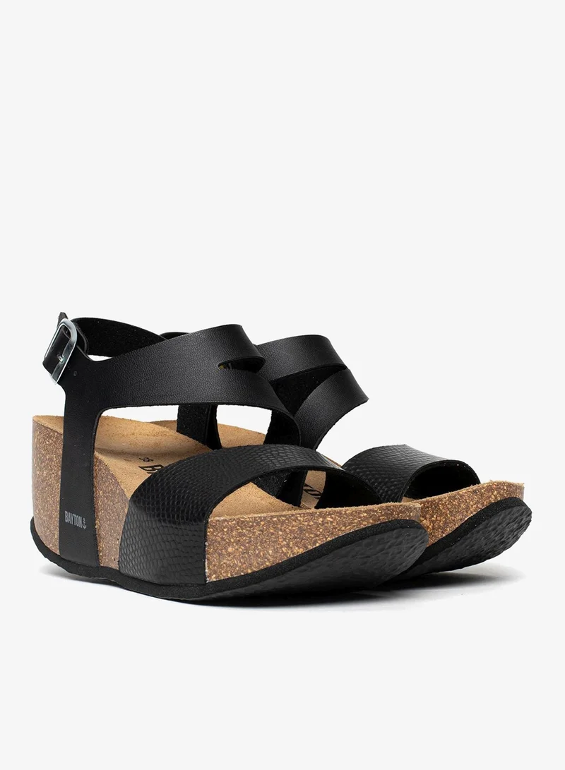 بيتون إيبيزا ويدجز بكعب متوسط وأشرطة