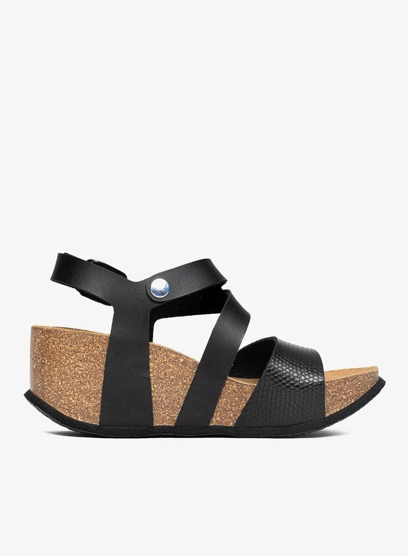 بيتون إيبيزا ويدجز بكعب متوسط وأشرطة