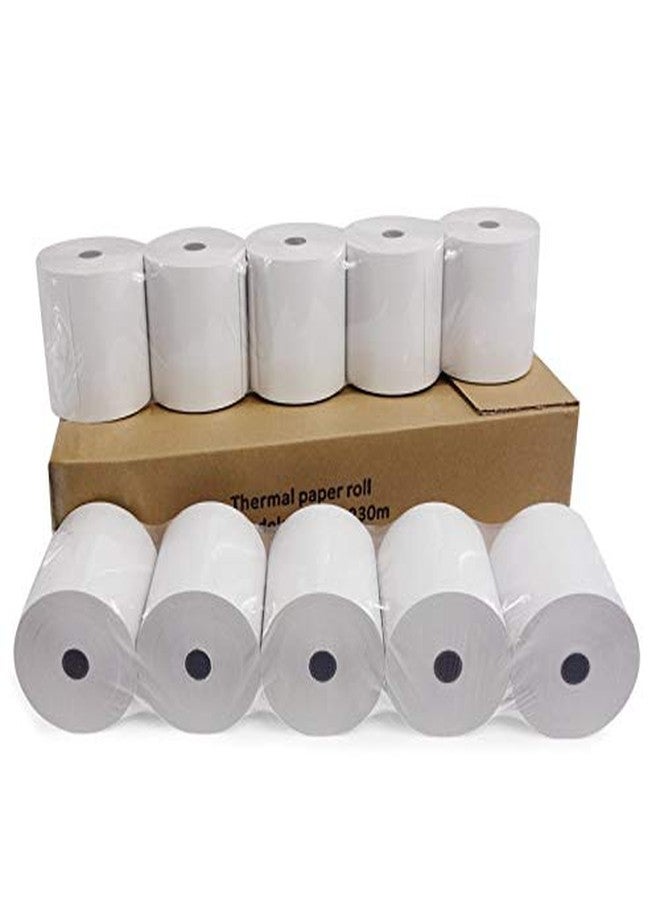 DRMS store Billing/Cash Register/POS Thermal Paper Roll -2inch- 57mm X 25 Meter Pack of 10 Rolls - Image 4