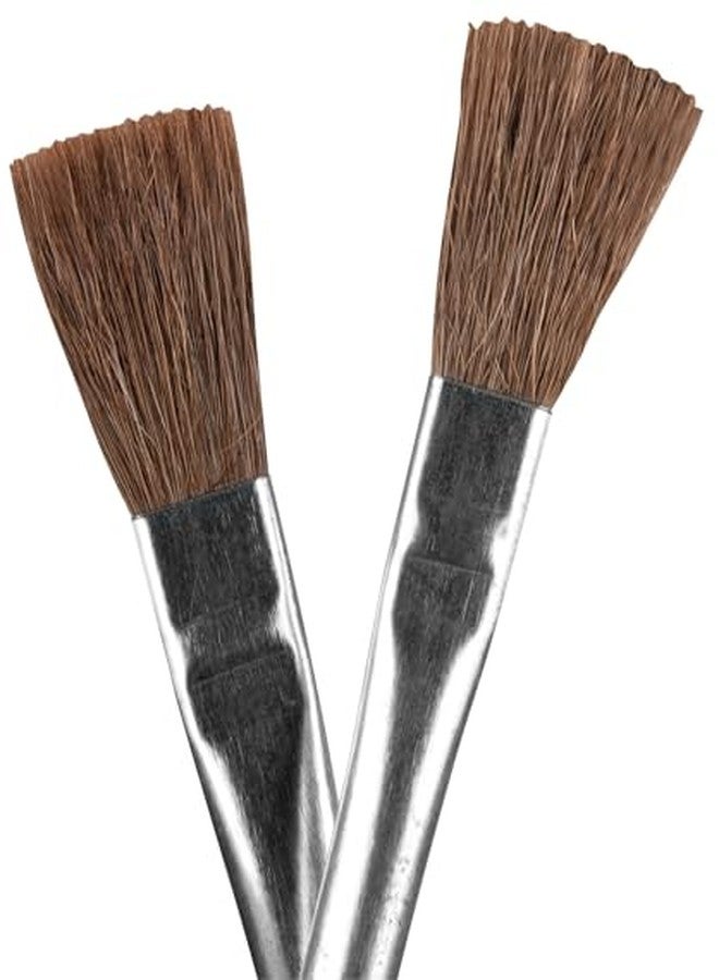Performance Tool W1147 6" Acid Brush Set (2 Pieces) - Disposable, Horsehair Bristles, Sturdy Metal Handles - Image 4