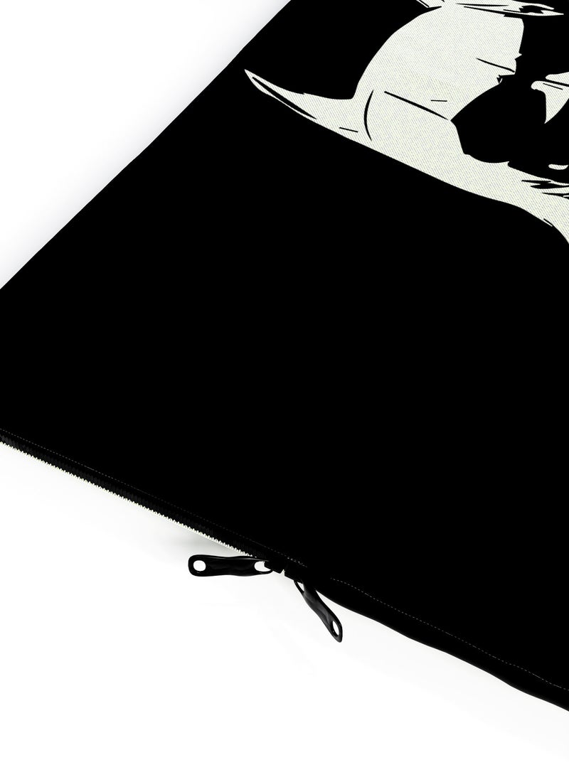 LOUD UNIVERSE Laptop Sleeve 13 inch Batman Dark Knight Retro Comic Minimal White Tablet Sleeve - Image 5