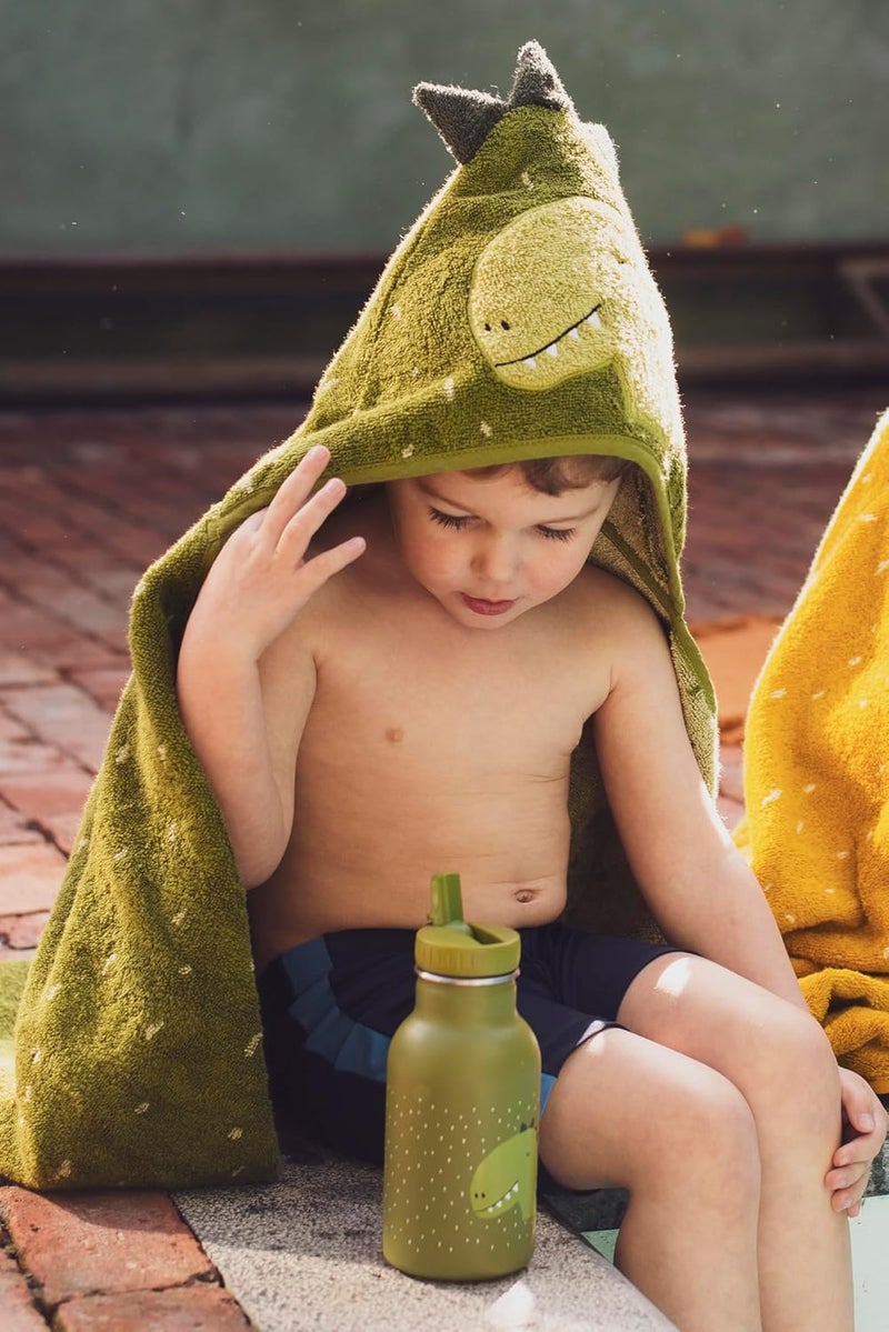Trixie Mr. Dino Hooded Towel - 75cm x 75cm, Multicoloured - Image 3