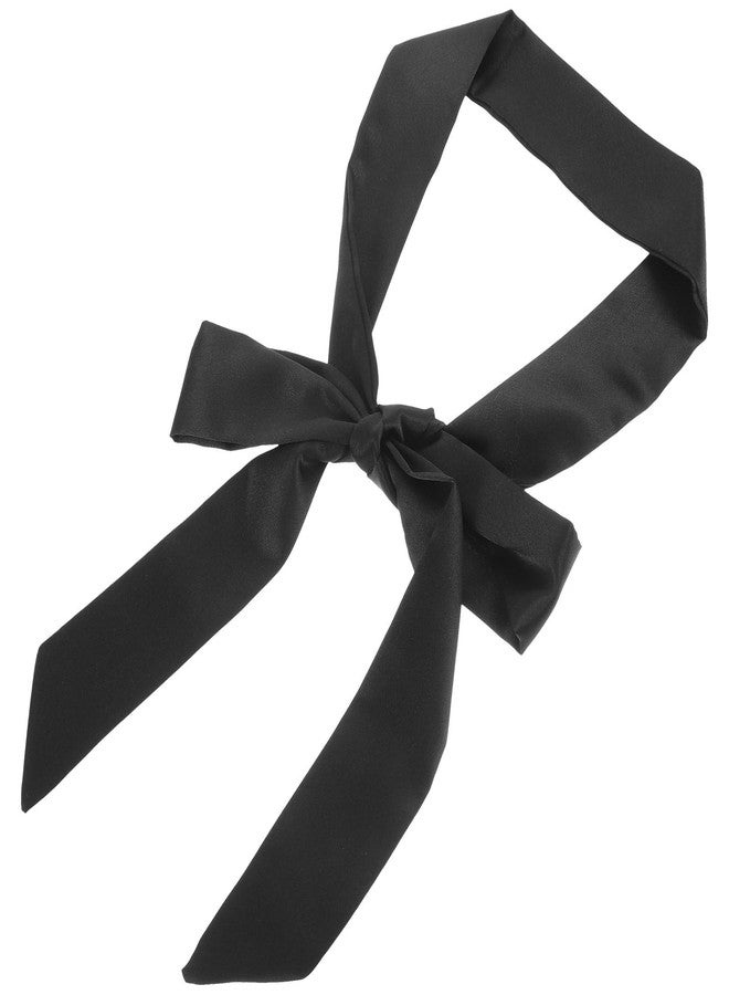 WsjiaboFux Black Satin Ribbon Long Sash Belt for Wedding Dress, Bridal Waist, Robe Replacement, Special Occasion Accessories for Women and Girls - Image 3