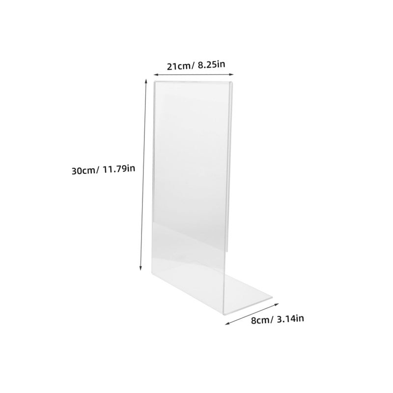 NUOBESTY Writing Slant Board Transparent Writing Stand Acrylic Writing Slope Board to Improve Handwriting Legibility Endurance for Office Reading Drawing - Image 2