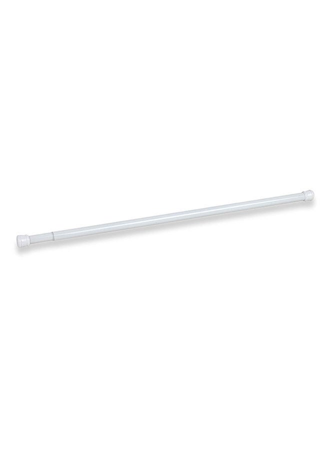 NIBEMINENT Tension Shower Rod White 60inch
