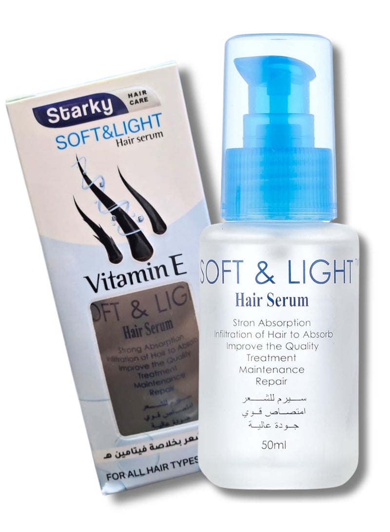 ستاركي سيروم للشعر ناعم وخفيف مع فيتامين هـ 50 مل - Image 1