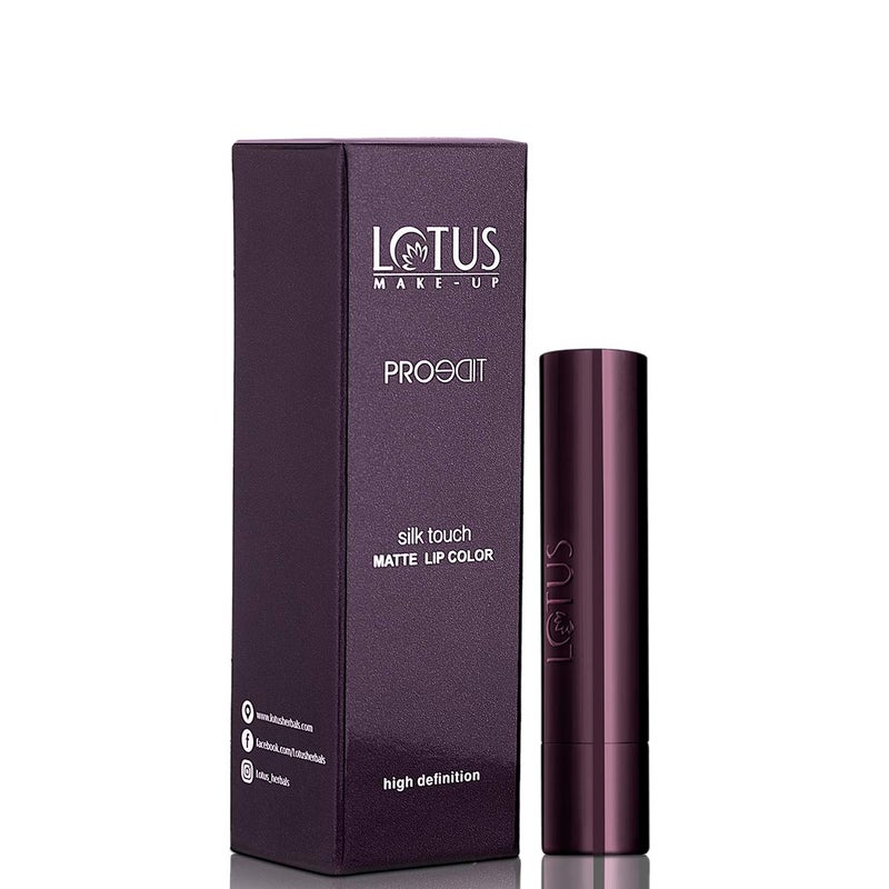 Lotus Makeup Lotus Makeup Proedit Silk Touch Matte Lip Color Cherry Berry Sm17 Cherry Berry 4 g  - Image 3