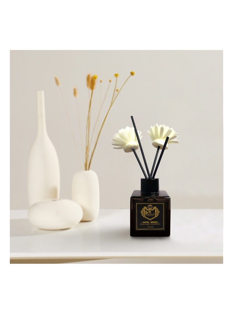 Lemon Oil Aromatherapy Diffuser Stick and Glass Bottle for Room Fragrance and Home Décor