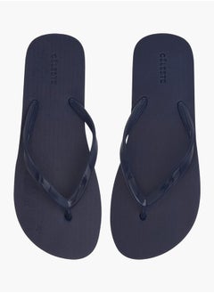 Celeste Womens Textured Slip-On Thong Slippers  - Image 2