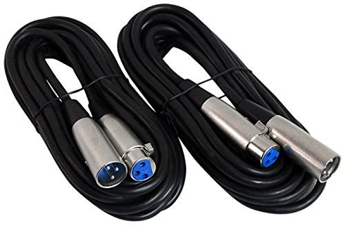 Your Cable Store XLR/Mic Cable Kit Two 50 ft, Two 15 ft and Four 25 Foot XLR Patch Cables - Image 4