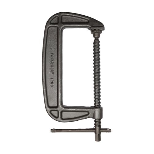 Taparia 1263-6 155mm C-Clamps Maximum Opening Hand Tools for Professionals (Pack of 1) - Image 1