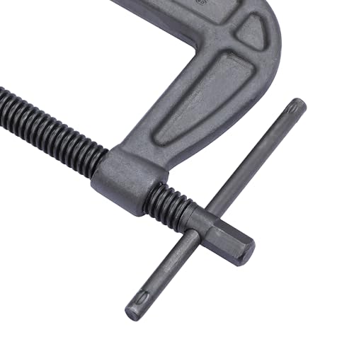 Taparia 1263-6 155mm C-Clamps Maximum Opening Hand Tools for Professionals (Pack of 1) - Image 3