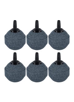 Y&D Aquarium 1.2 Inch Air Stone Ball Bubble Diffuser Release Tool for Pumps Fish Tanks Small Buckets and Koi Ponds, 6 Pack  - Image 1