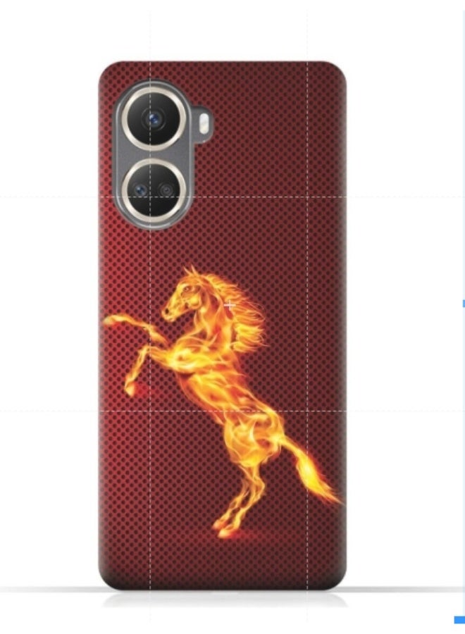 إيه إم سي ديزاين غطاء حماية بطبعة هاتف هواوي نوفا 10 SE