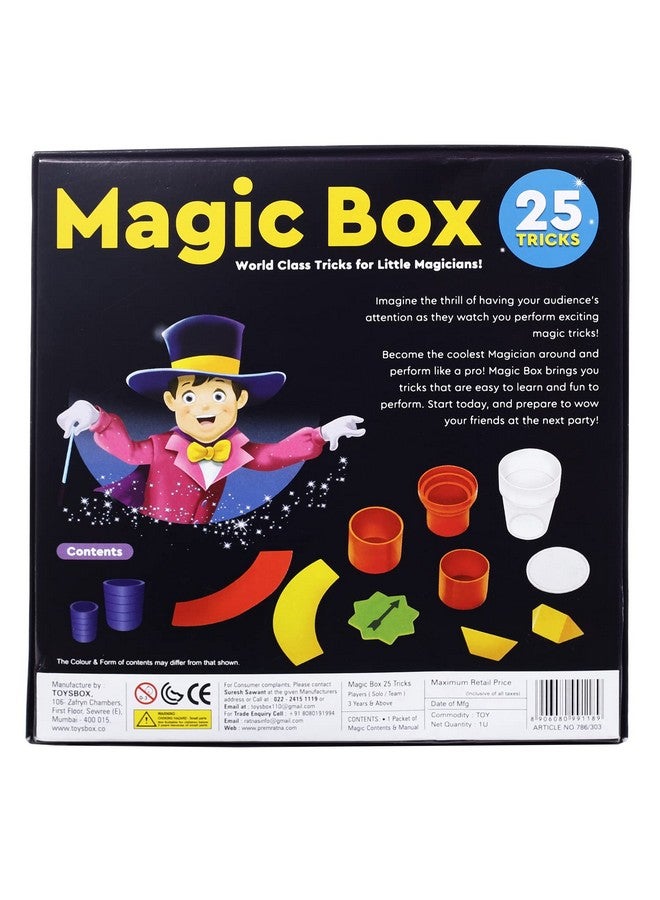 Toysbox Magic Box 25 Tricks for Kids Magic Tricks Party Game Fun Gag Toy, Present Birthday Toy for Boy, Girl, Multi Color - Image 5
