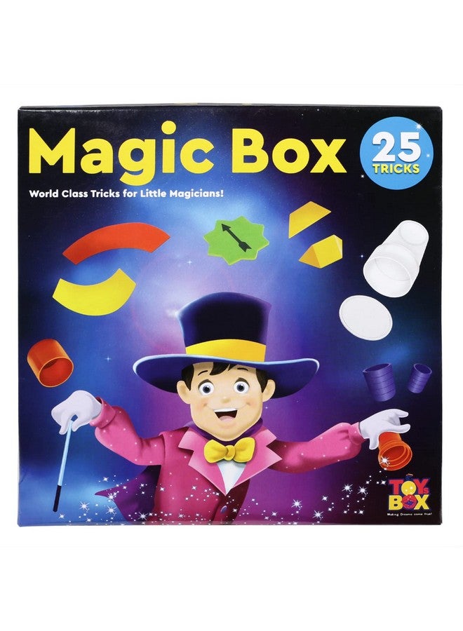 Toysbox Magic Box 25 Tricks for Kids Magic Tricks Party Game Fun Gag Toy, Present Birthday Toy for Boy, Girl, Multi Color - Image 1