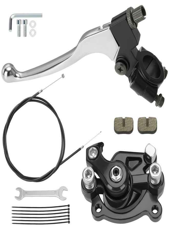 CILOYU Mini Bike Brake Lever Cable Assembly Kit + Mini Bike Brake Caliper Replacement for Coleman CT100U CC100X Baja DB30 Motovox MBX10 MBX11 MMB80 MMB105 79cc 97cc 100cc Powersports Parts - Image 1