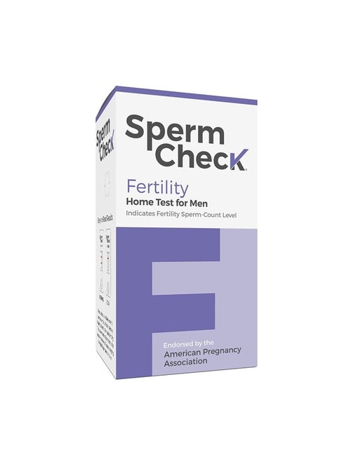 Spermcheck Fertility Home Test Kit for Men- Shows Normal or Low Sperm Count- Easy to Read Results-Convenient, Accurate, Private