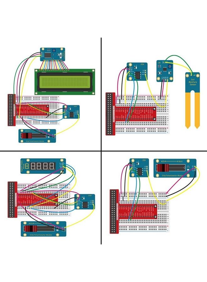 Ultimate Sensor Kit For Raspberry Pi 4 3 Raspbian With C And Python Code
