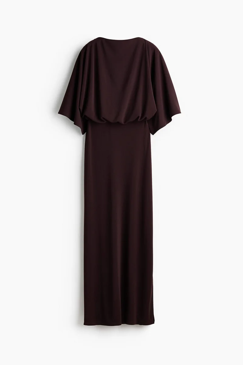 H&M  Cowl-back jersey dress for Women | Best Price UAE