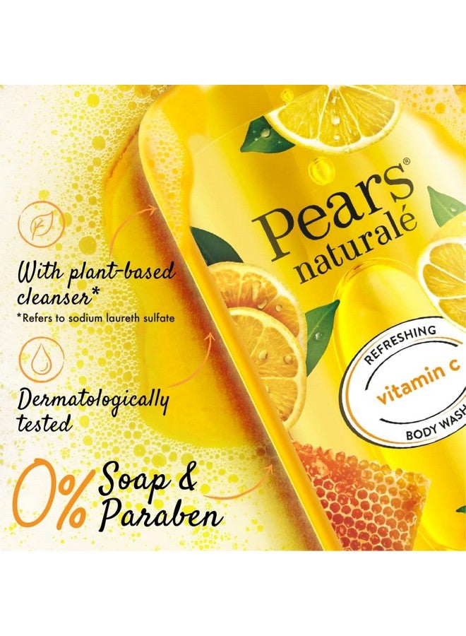 Pears Naturale Refreshing Vitamin C Body Wash With Natural Yuzu Lemon, Vitamin C & Honey Extract | For Refreshed & Radiant Skin| 750 Ml - Image 5