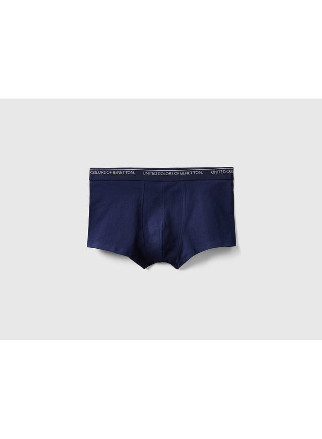 UNITED COLORS OF BENETTON Fitted Boxers In Organic Cotton  - Image 1