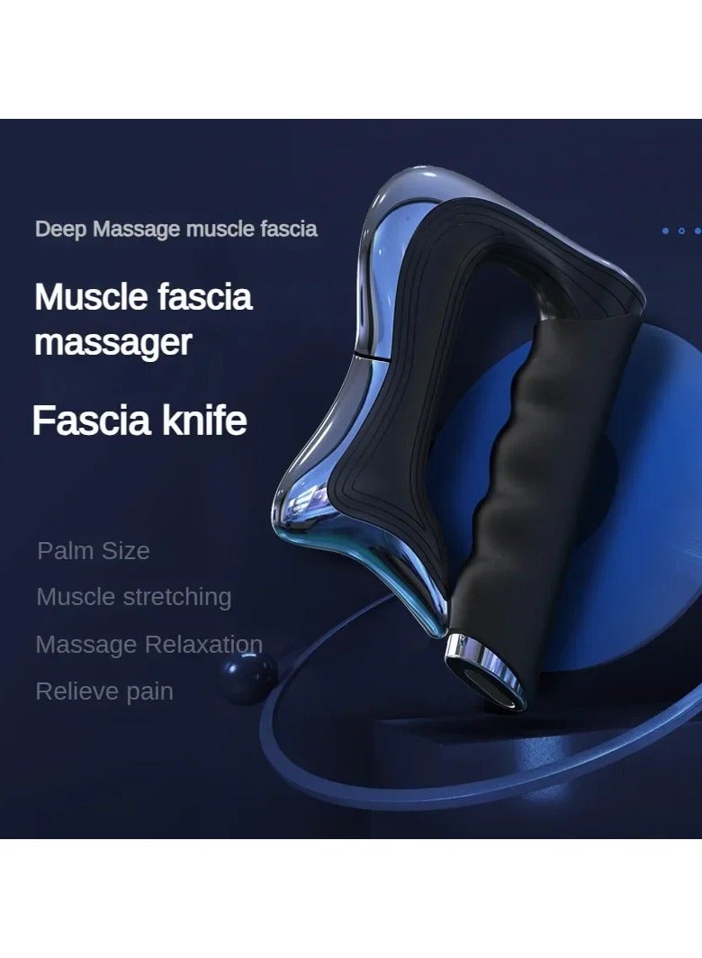 ارواق أداة تدليك العضلات الكهربائية العميقة، أداة اللياقة البدنية، مدلك الليفي العضلي، مكشطة إطلاق الألياف - Image 2