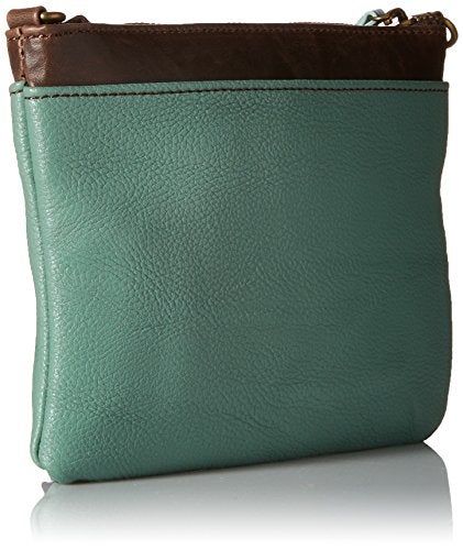 Chala Mini Cross-body Messenger Bag -Women PU Leather Phone Purse with Straps (Teal Sea Turtle) - Image 2