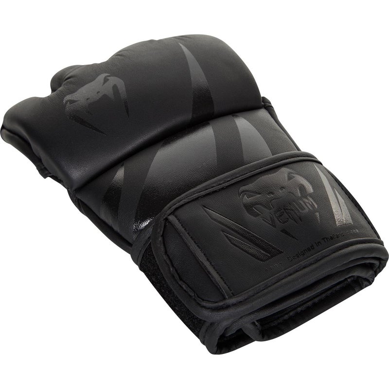 Venum Challenger MMA Gloves, Black/Black, Small - Image 3