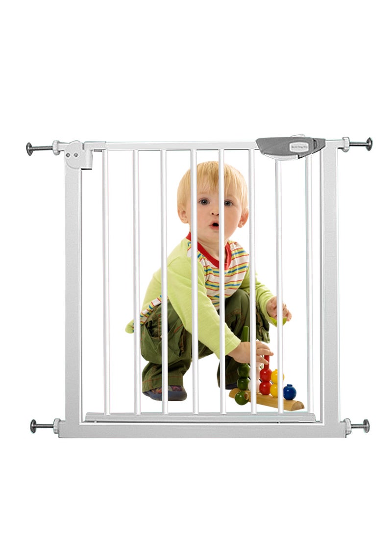 MaBaby Auto Close Baby Safety Gates Stairs, Child Gate for Doors and Stairs  - Image 1