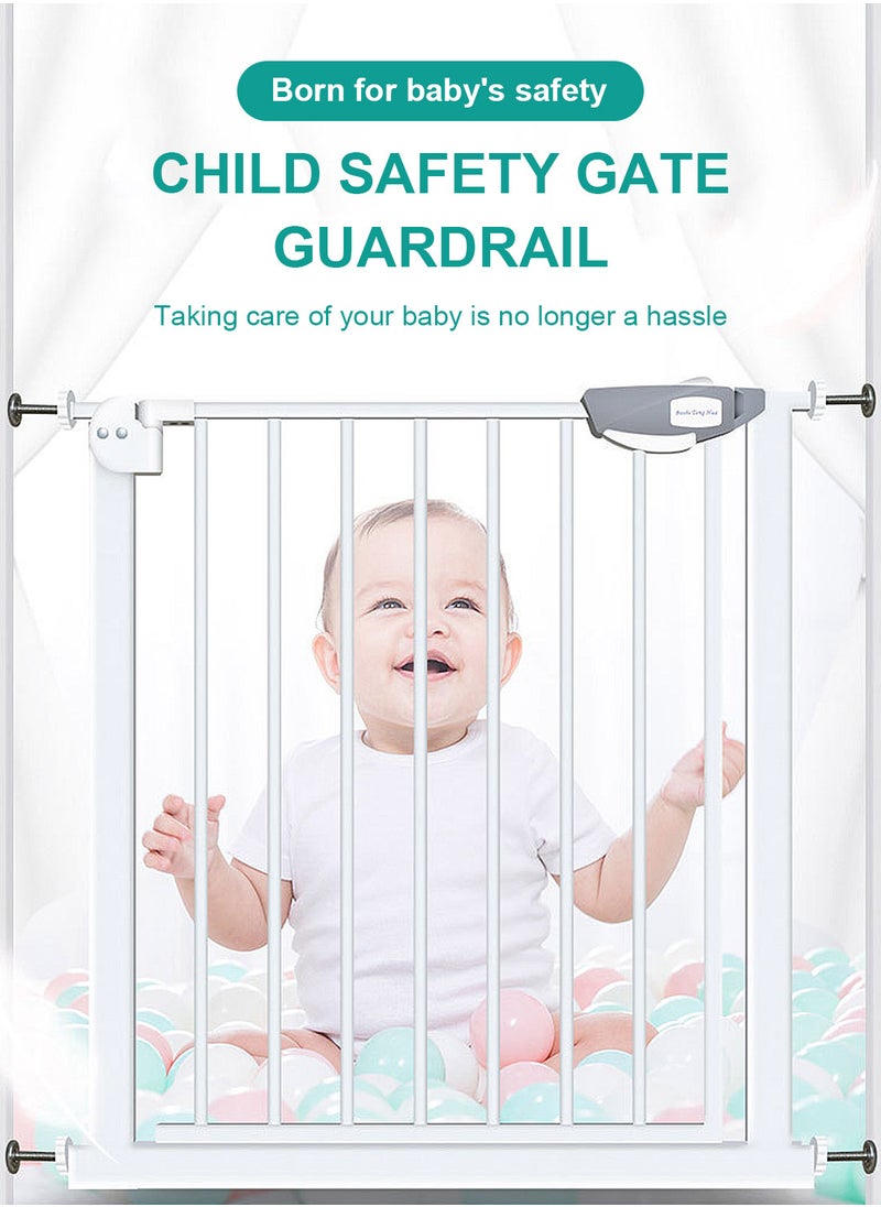 MaBaby Auto Close Baby Safety Gates Stairs, Child Gate for Doors and Stairs  - Image 2