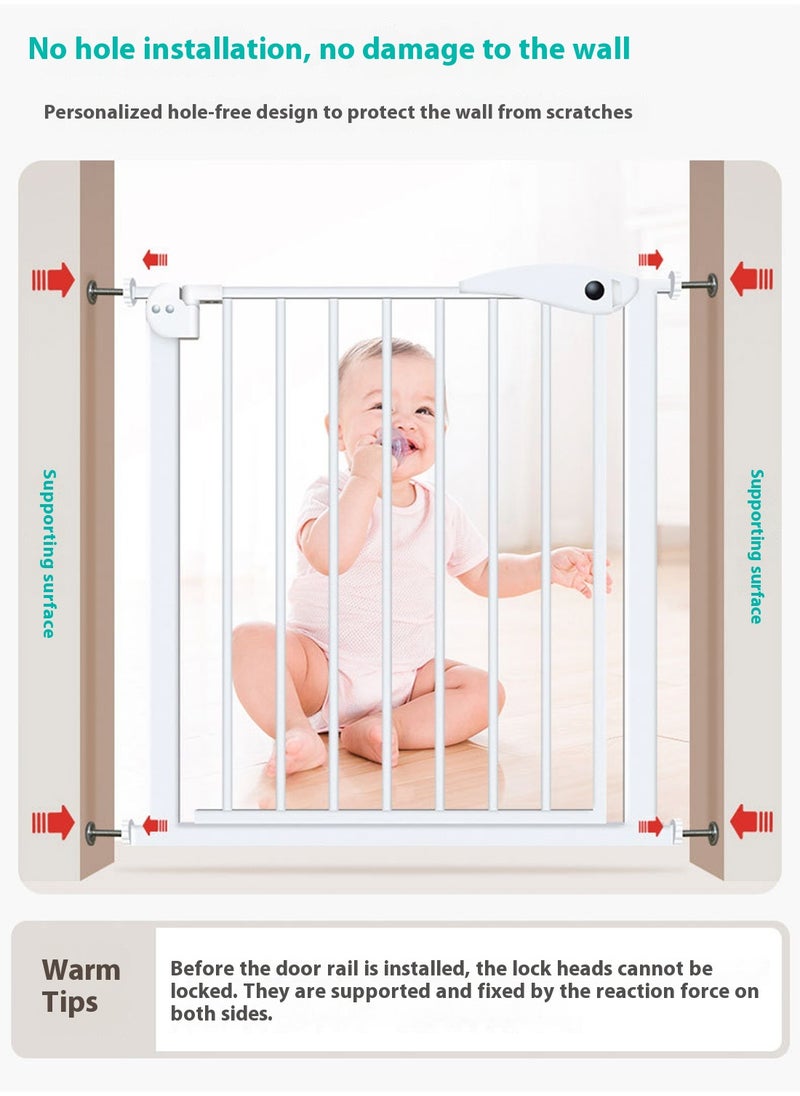 MaBaby Auto Close Baby Safety Gates Stairs, Child Gate for Doors and Stairs  - Image 4