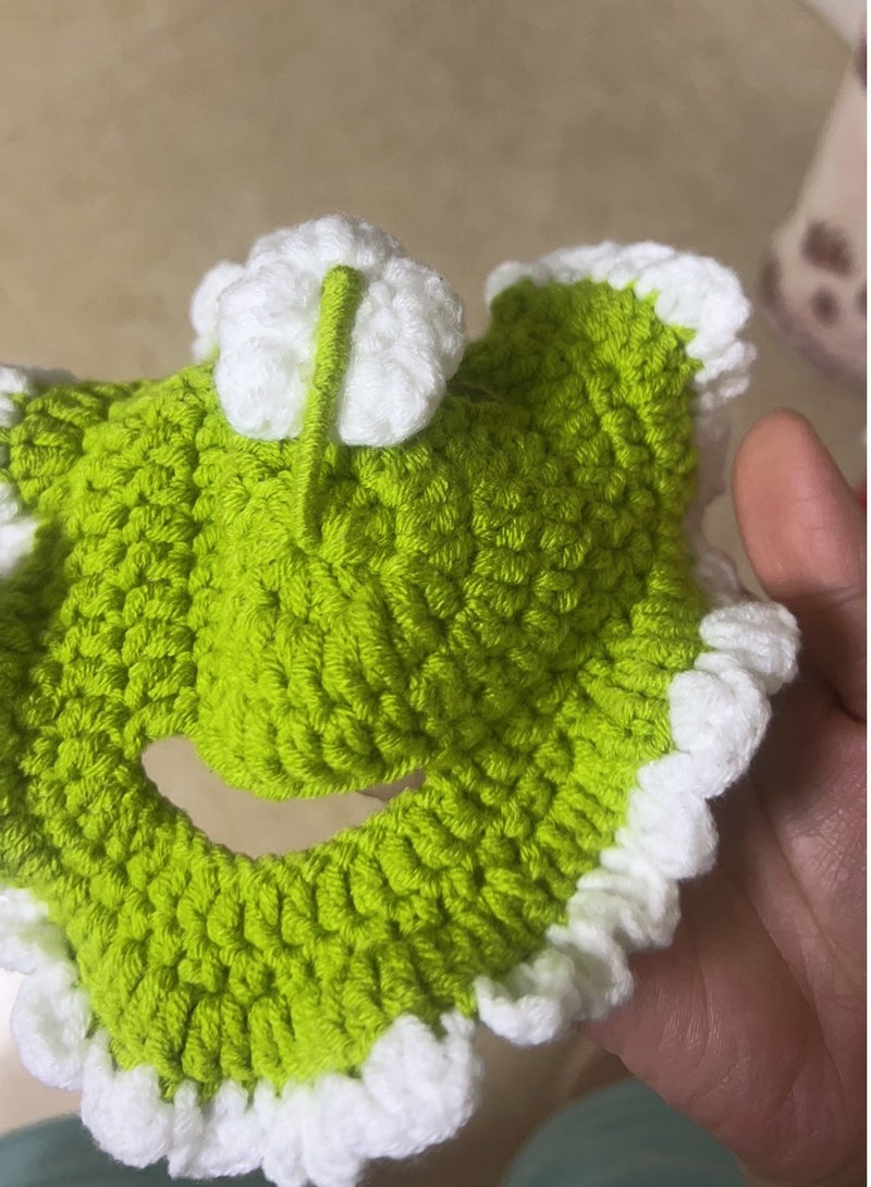 A.M Handmade Dog & Cat Elastic Woven Cap - Pet Party Photo Shoot Props & Accessories - Image 4