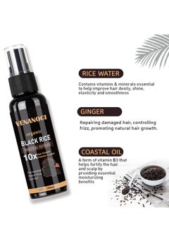Venanoci Venanoci Hair Growth Serum, Rice Water for Hair Growth for Women & Men, Hair Loss Treatment, Rice Water Spray for Damaged Dry Hair Treatment, Hair Regrowth Treatment for Thicker Longer  - Image 3