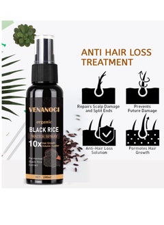 Venanoci Venanoci Hair Growth Serum, Rice Water for Hair Growth for Women & Men, Hair Loss Treatment, Rice Water Spray for Damaged Dry Hair Treatment, Hair Regrowth Treatment for Thicker Longer  - Image 4